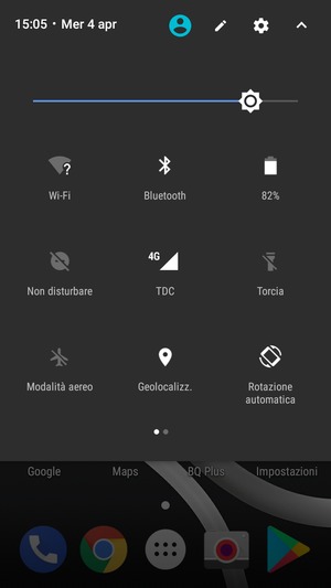 Seleziona Wi-Fi