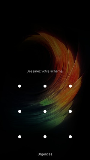 Votre téléphone est maintenant sécurisé par un écran de verrouillage