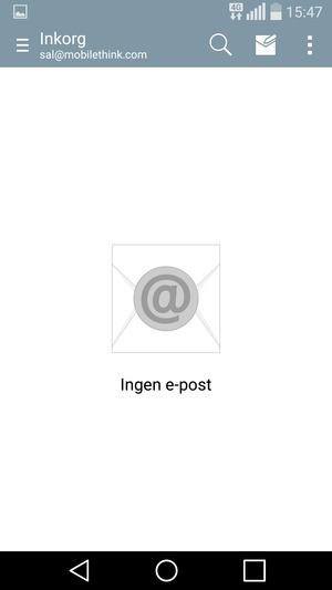 Ditt konto är redo att användas