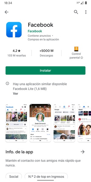 Seleccione Instalar