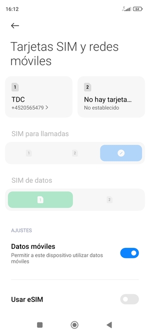 Para cambiar la red en caso de problemas de conectividad, seleccione Public
