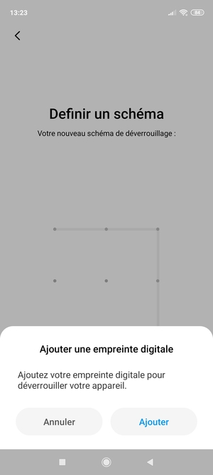 Sélectionnez Annuler