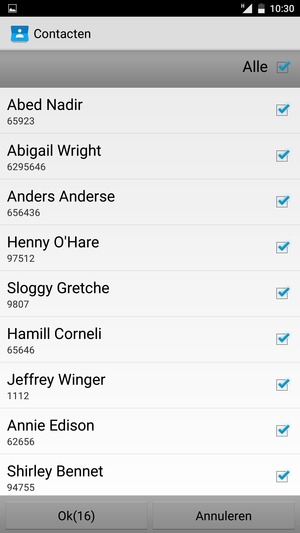 Selecteer OK