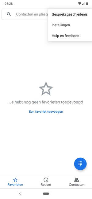 Selecteer Instellingen
