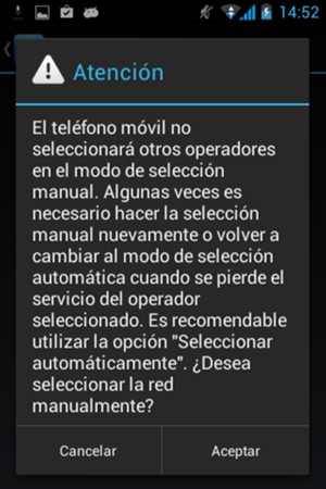 Seleccione OK
