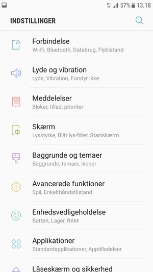 Vælg Forbindelse