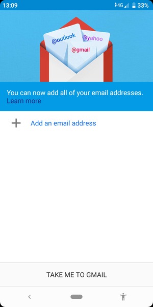 Select Add an email address