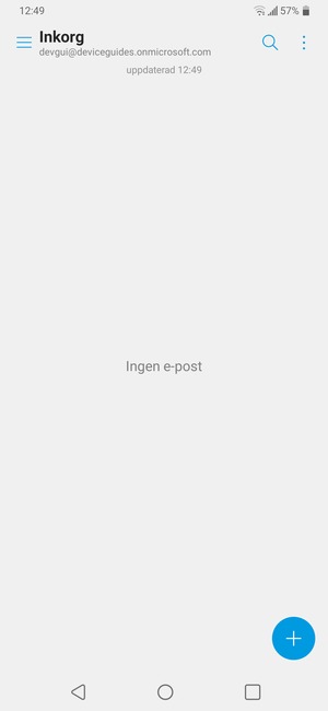 Ditt konto är redo att användas