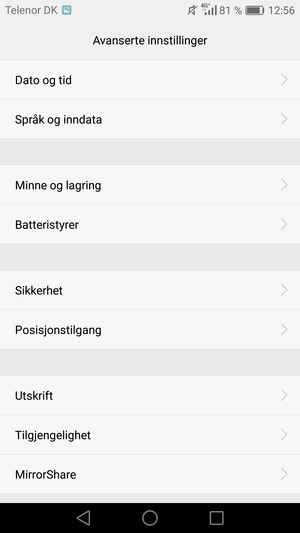 Velg Batteristyrer