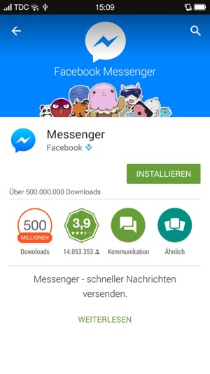 Wählen Sie INSTALLIEREN