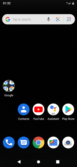 Swipe up