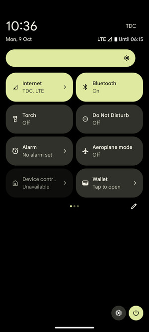 Turn off  Bluetooth