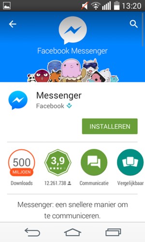 Selecteer INSTALLEREN