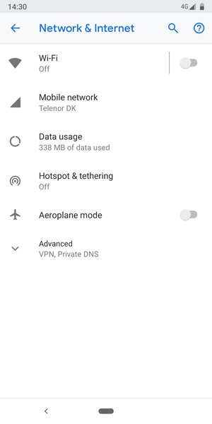 Select Hotspot & tethering