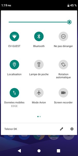 Désactiver le Wi-Fi et le Bluetooth
