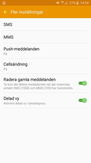 Välj SMS