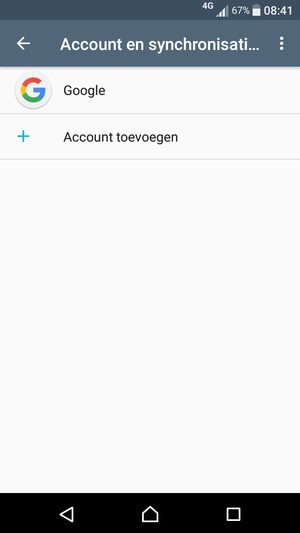 Selecteer Google