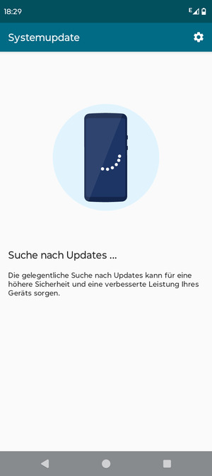 Warten Sie, bis die Suche abgeschlossen ist