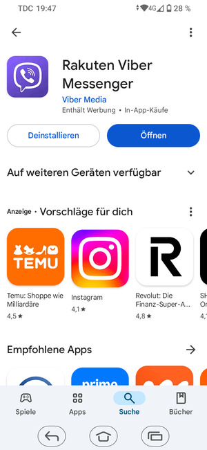 Wählen Sie Öffnen