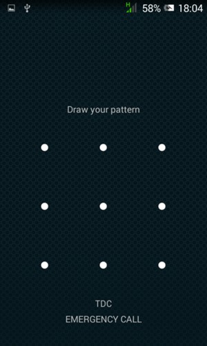 Your phone is now secure with a screen lock