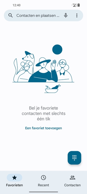 Selecteer Toetsenblok