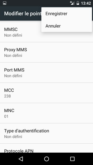 Sélectionnez Enregistrer