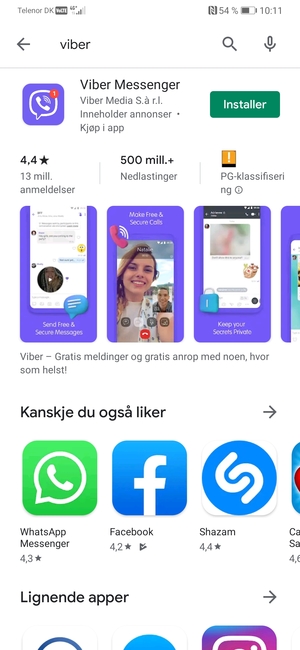 Velg app