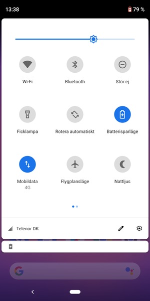 Tryck på Inställningar-knappen