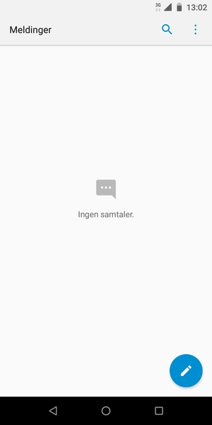 Velg menyknappen