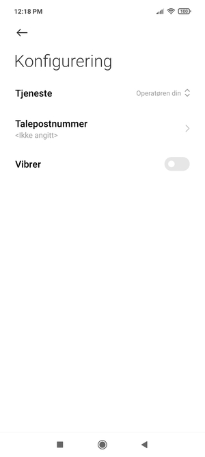 Velg Talepostnummer