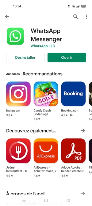 Sélectionnez Ouvrir