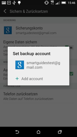 Wählen Sie Ihr Konto