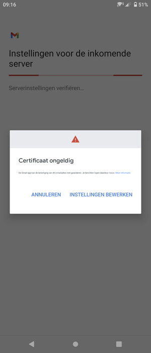 Selecteer INSTELLINGEN BEWERKEN