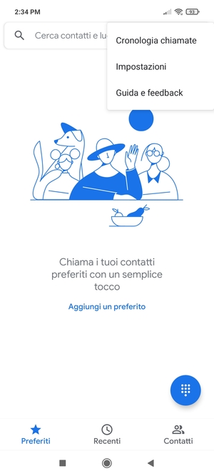 Seleziona Impostazioni