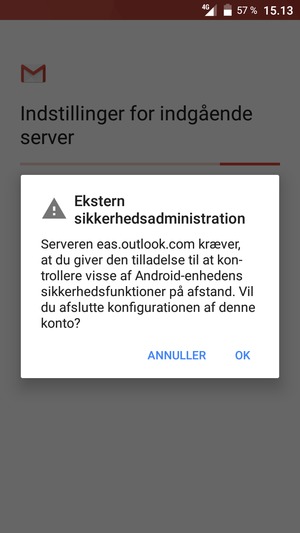 Vælg OK