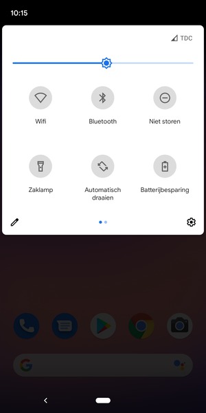 Selecteer Batterijbesparing