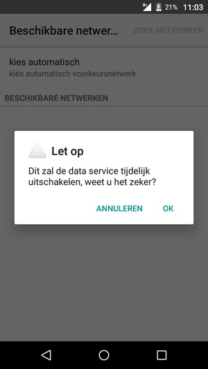 Selecteer OK