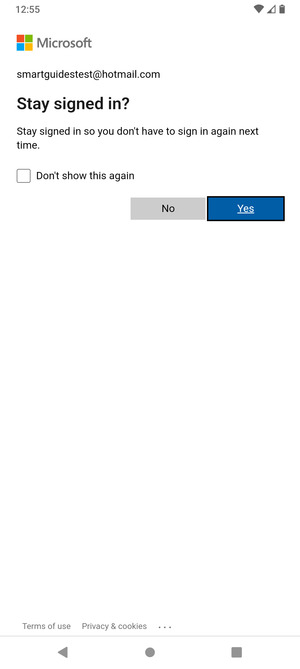 Select your preferred option