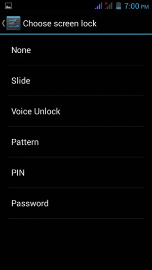 Select Pattern
