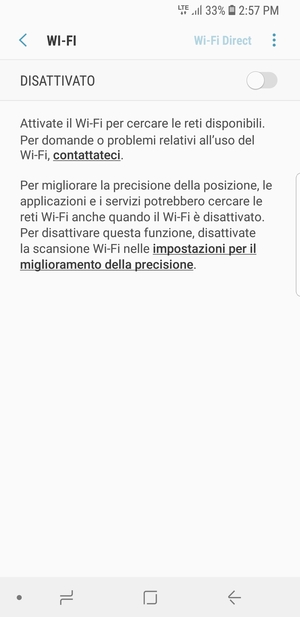 Attiva Wi-Fi