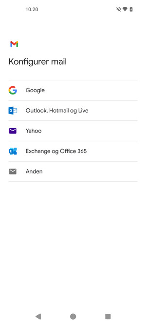 Vælg Anden