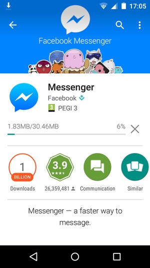 Wait for the installation process to finish
