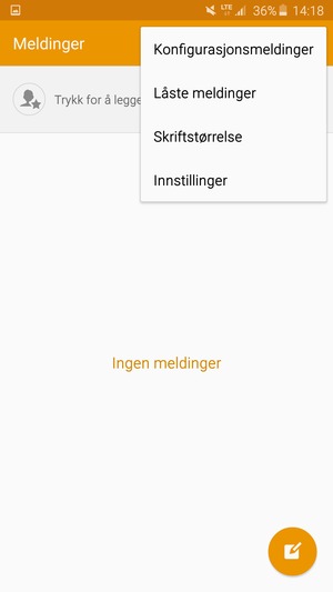 Velg Innstillinger