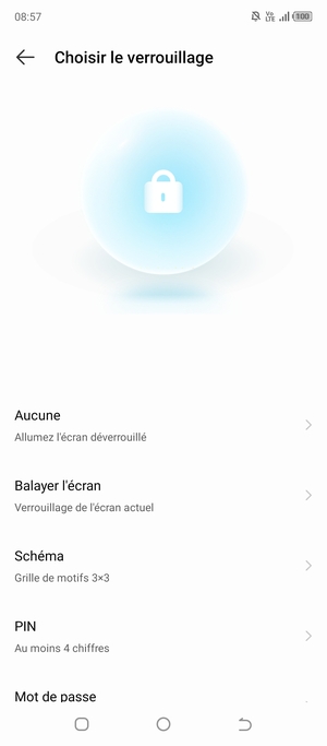 Sélectionnez Schéma