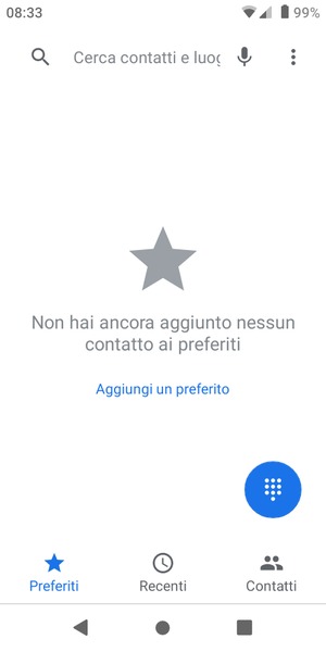 Seleziona Tastiera