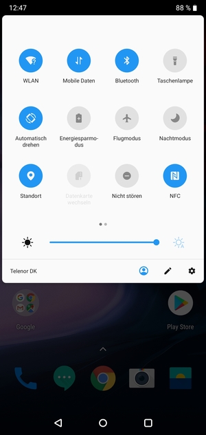 Schalten Sie WLAN und Bluetooth aus
