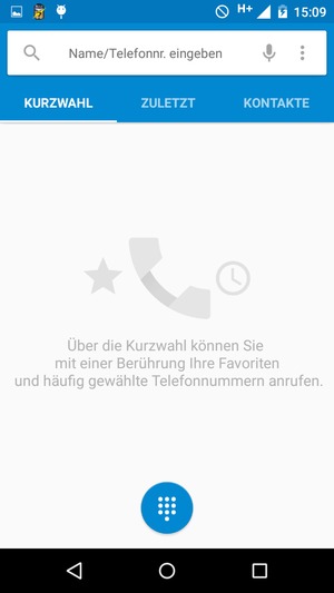 Wählen Sie Tastenfeld