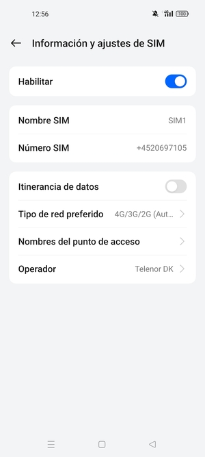Seleccione Nombres del punto de acceso
