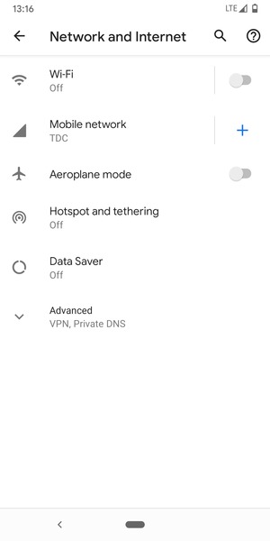 Select Mobile network