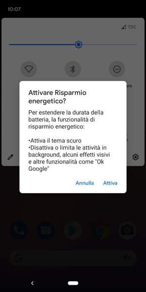 Seleziona Attiva